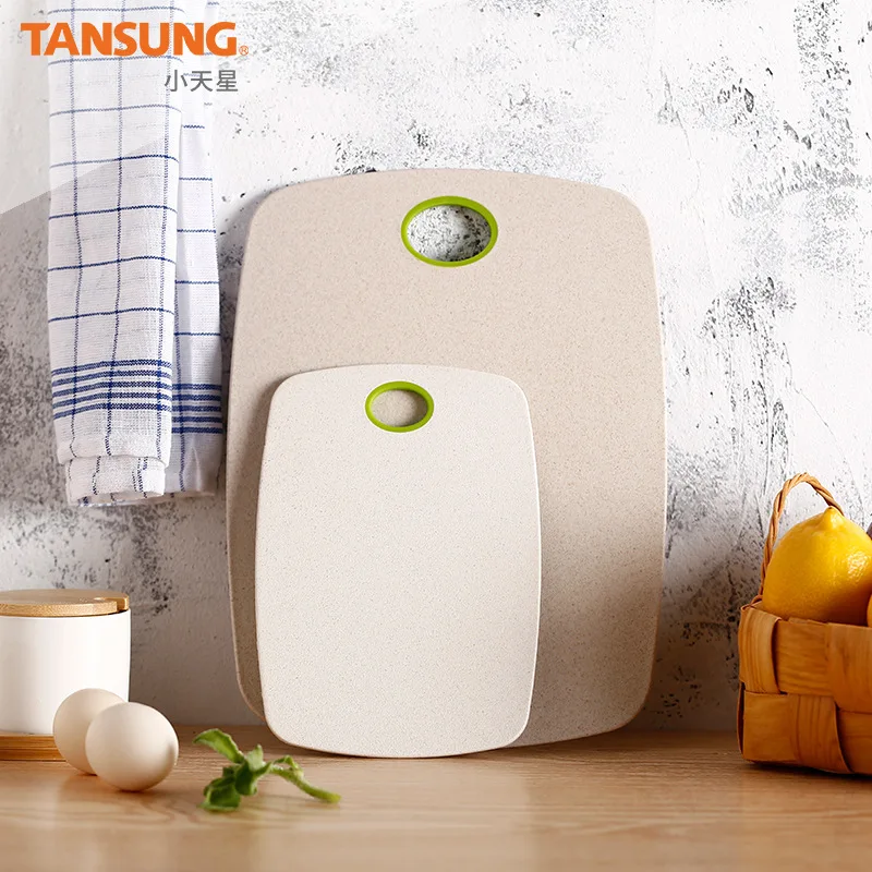 2pcs/pair Wheat straw cutting board set environmental protection pp wheat cutting board non-slip plastic cutting board
2pcs/pair Wheat straw cutting board set environmental protection pp wheat cutting board non-slip plastic cutting board