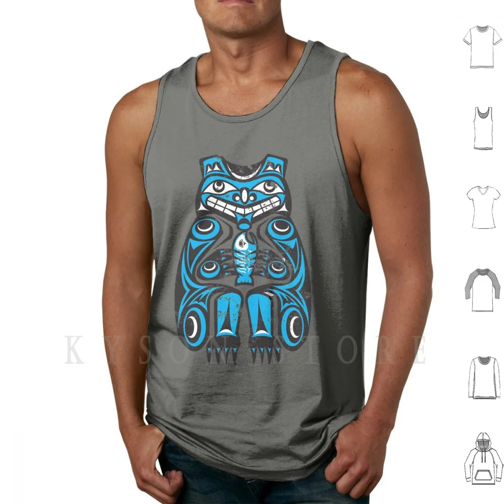 Bear Totem Slim Fit Tank Tops Vest 100% Cotton Bear Totem Spirit Native Canadian Culture Indigenous Tribal
Bear Totem Slim Fit Tank Tops Vest 100% Cotton Bear Totem Spirit Native Canadian Culture Indigenous Tribal