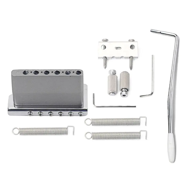 Electric Guitar Tremolo System Bridge Saddles Set Musical Instrument Accessories Beginner Practice Tool Dropshipping
Electric Guitar Tremolo System Bridge Saddles Set Musical Instrument Accessories Beginner Practice Tool Dropshipping