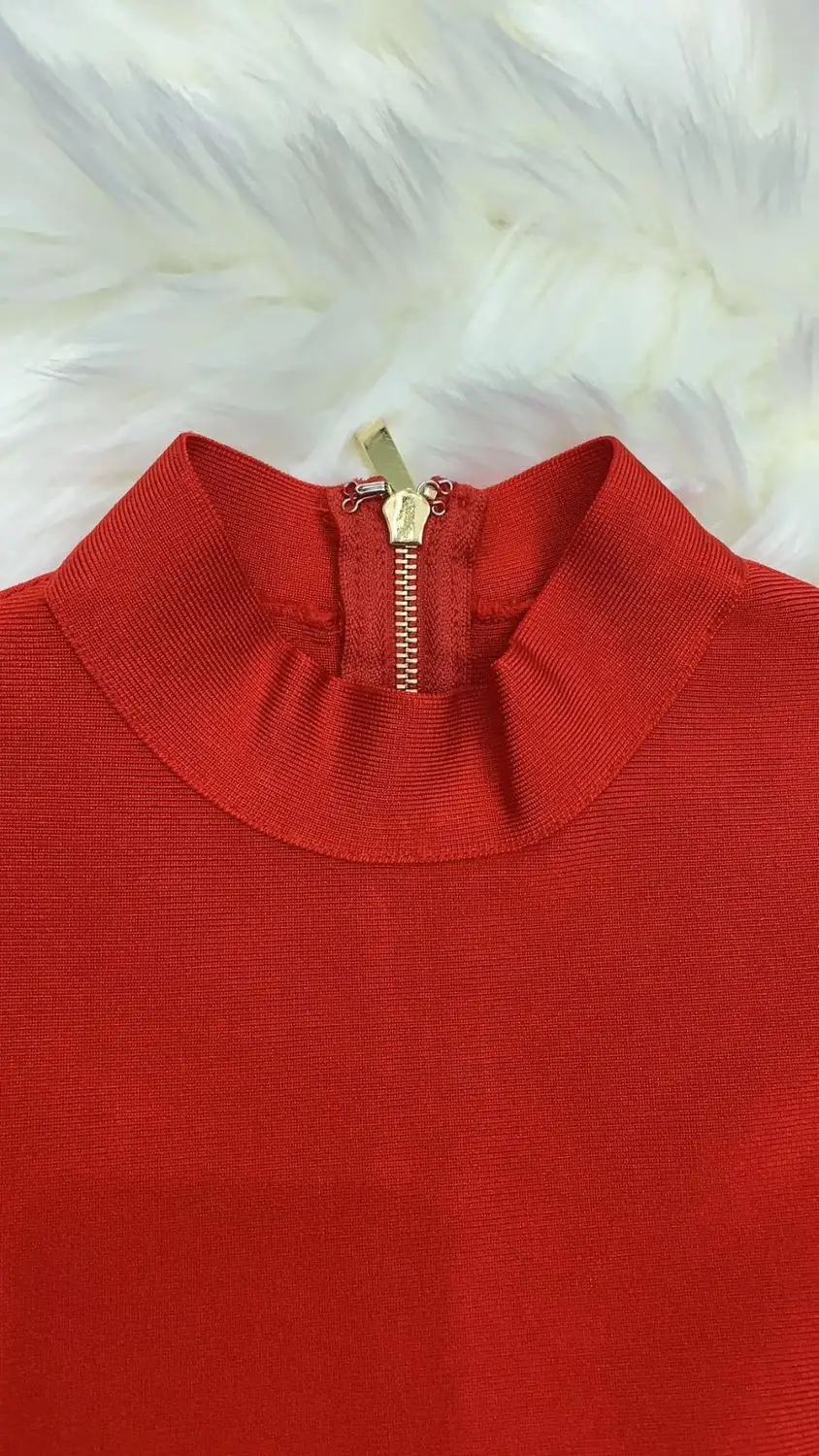 2019 New Women Red dress Vestidos O-Neck long sleeve Celebrity evening party bodycon bandage dresses wholesale
2019 New Women Red dress Vestidos O-Neck long sleeve Celebrity evening party bodycon bandage dresses wholesale