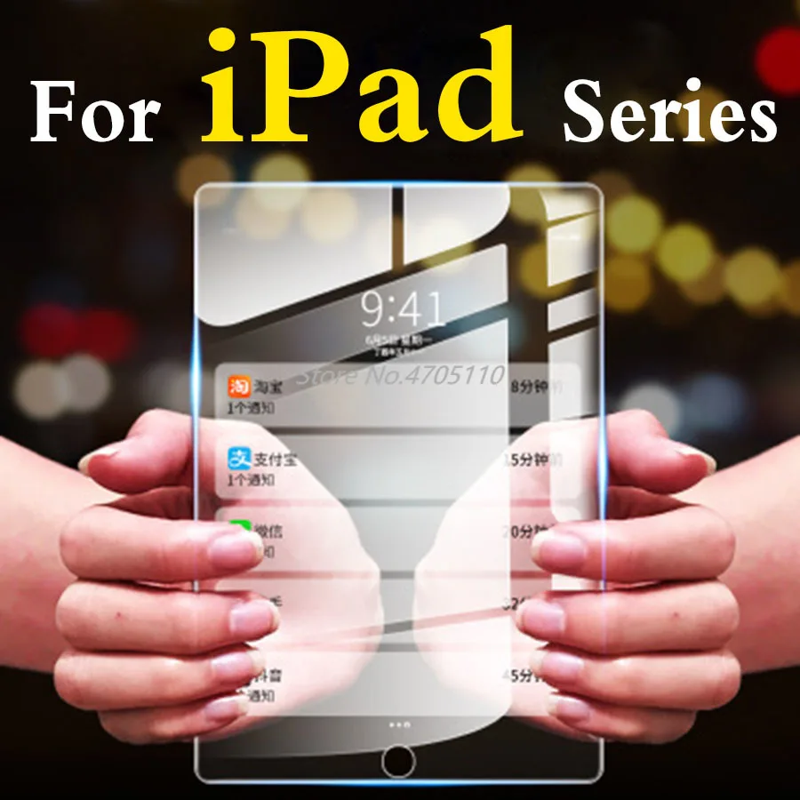 9H Защитное стекло для Ipad 2018 на Mini 1 2 3 4 5 Air Pro 9 7 2017 защита экрана 10 Air1 Air2 дюймов