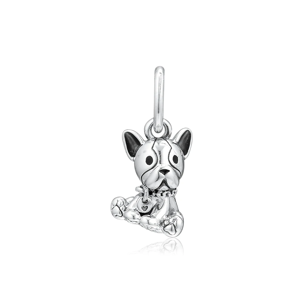 Charms 925 Silver Original Fit Pandora Bracelets Sterling Silver Bulldog Puppy Dangle Charm Beads for Women diy Jewelry
Charms 925 Silver Original Fit Pandora Bracelets Sterling Silver Bulldog Puppy Dangle Charm Beads for Women diy Jewelry