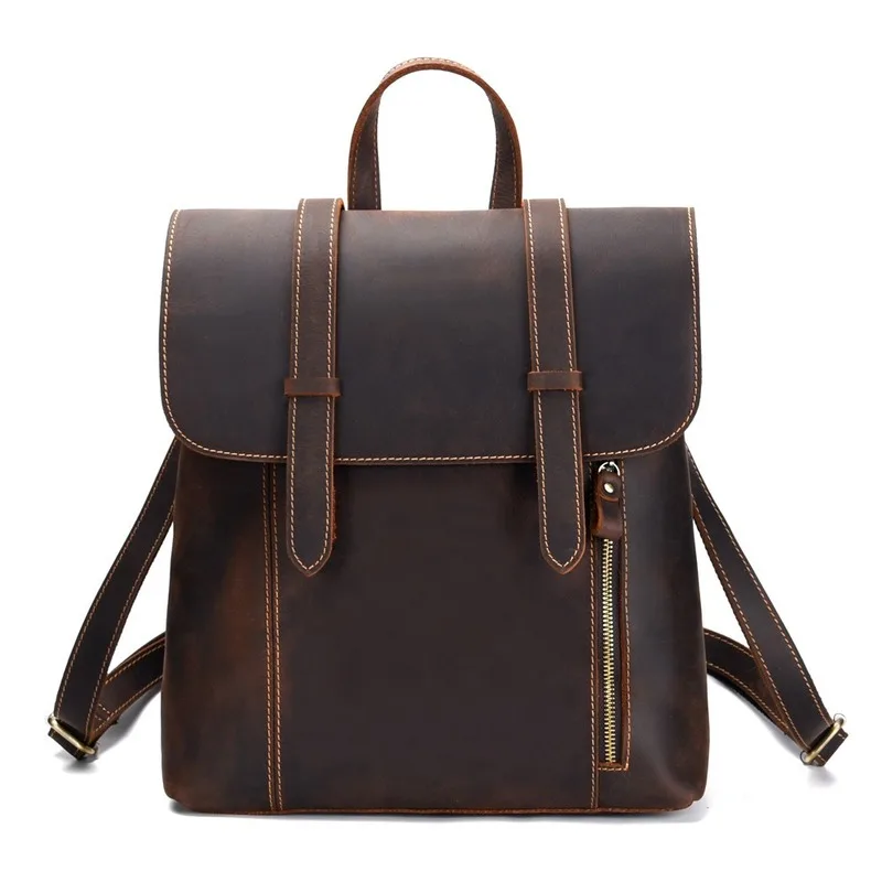 Genuine Leather Backpack Vintage Packing Bags for Business Men's Header Level Leather Backpack Leather Travel Backpack
Genuine Leather Backpack Vintage Packing Bags for Business Men's Header Level Leather Backpack Leather Travel Backpack