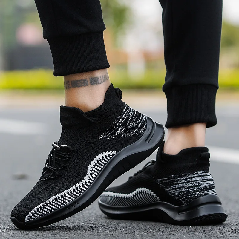 2021Top Quality Black White Speed Trainer Casual Shoes Men Socks Boots with Box Stretch-Knit Race Runner Men's Sneakers
2021Top Quality Black White Speed Trainer Casual Shoes Men Socks Boots with Box Stretch-Knit Race Runner Men's Sneakers