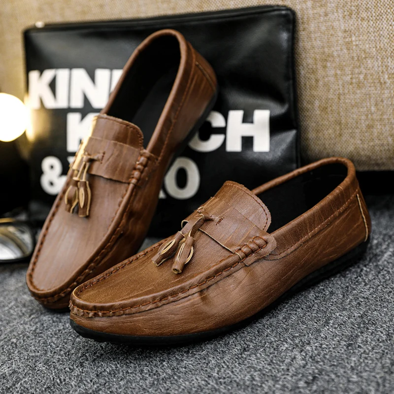 2021 Summer Men Tassel Loafers Business Casual Shoes Fashion Slip on Driving Shoes Breathable Moccasins Mens Daily Loafers
2021 Summer Men Tassel Loafers Business Casual Shoes Fashion Slip on Driving Shoes Breathable Moccasins Mens Daily Loafers