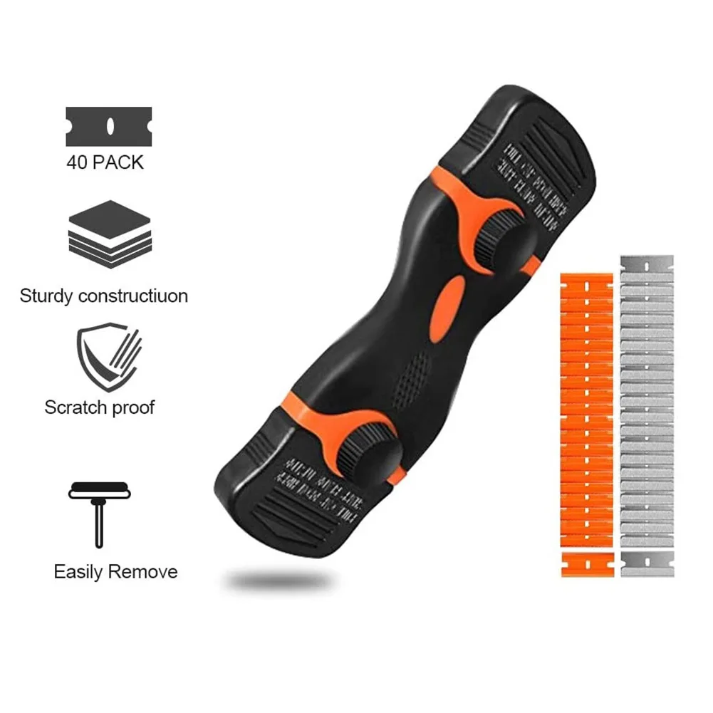 42pcs Window Scraper Double Edge Razor Scraper Blade Window Tint Vinyl Sticker Removal Tool Cleaning Tools Accessories
42pcs Window Scraper Double Edge Razor Scraper Blade Window Tint Vinyl Sticker Removal Tool Cleaning Tools Accessories