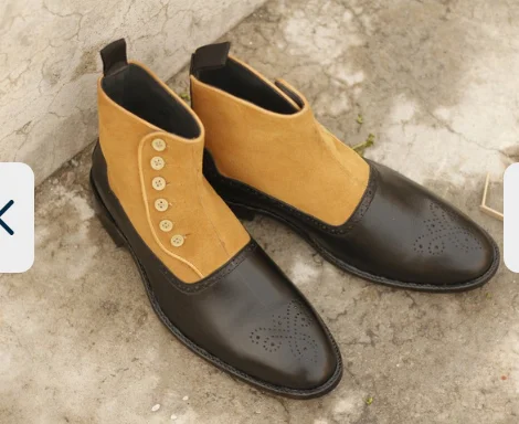 New Arrival Men Pu Leather Buttom Handmade Ankle Cap Toe Fashion Style Casual High Stree Martin Boots Zapatos De Hombre KN337
New Arrival Men Pu Leather Buttom Handmade Ankle Cap Toe Fashion Style Casual High Stree Martin Boots Zapatos De Hombre KN337