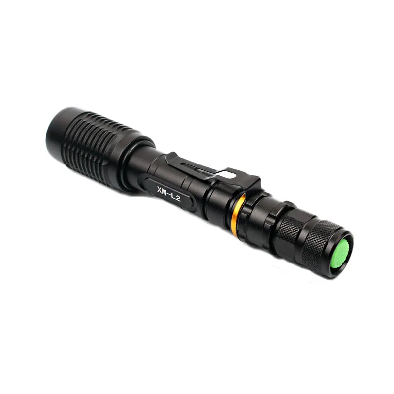 Dropship telescopic zoom home outdoor camping patrol T6 glare IP65 waterproof level rattlesnake LED charging military flashlight | Лампы и