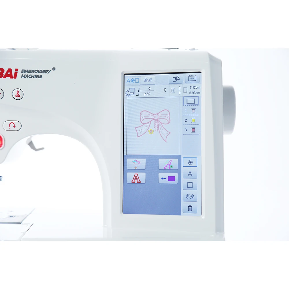 Высококачественная небольшая автоматическая вышивальная машина BAI 2021 со встроенным светодиодным экраном и 96 режимами отображения
Высококачественная небольшая автоматическая вышивальная машина BAI 2021 со встроенным светодиодным экраном и 96 режимами отображения