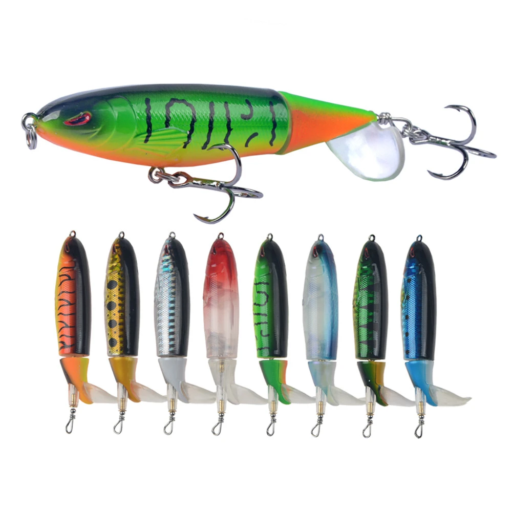 1 Pcs 10cm/13g Luya Bait Propeller Water Surface Tractor Rapid Vibration Pencil Plastic Hard Bait Simulation Bait Fishing Gear
1 Pcs 10cm/13g Luya Bait Propeller Water Surface Tractor Rapid Vibration Pencil Plastic Hard Bait Simulation Bait Fishing Gear