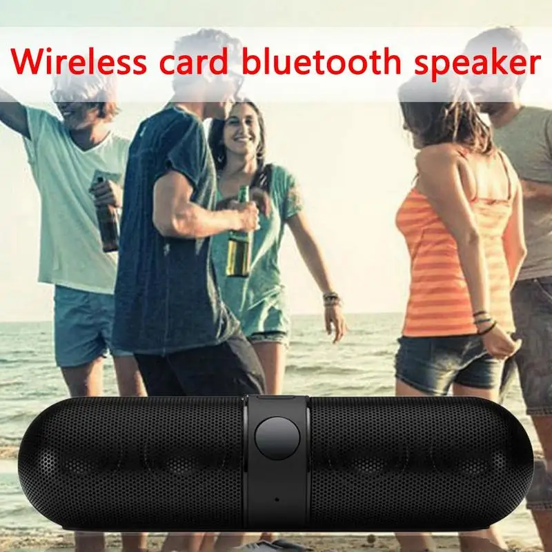 Автомобильный беспроводной портативный мини Bluetooth стерео динамик Капсульная