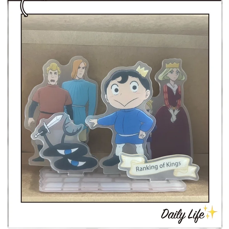 

Anime Osama Rankingu Ranking of Kings Kage Bojji Cartoon Charm Group Acrylic Stand Figure Model Desktop Toy