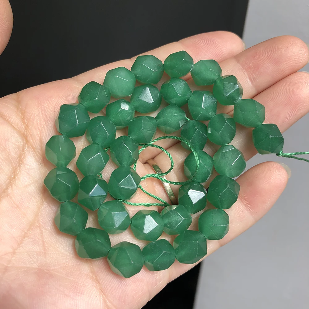 Natural Faceted Green Agates Stone Beads Round Loose Spacer Beads For Jewelry DIY Making Bracelet Accessories 15'' 6 8 10mm 
Natural Faceted Green Agates Stone Beads Round Loose Spacer Beads For Jewelry DIY Making Bracelet Accessories 15'' 6 8 10mm