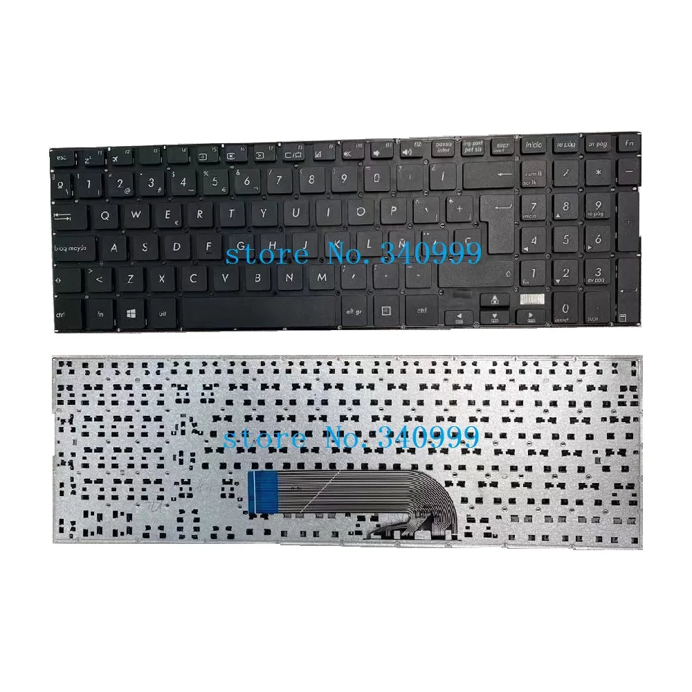 Spanish For ASUS TP500 TP500L TP500LA TP550L TP550LB TP550LU without frame black laptop keyboard
Spanish For ASUS TP500 TP500L TP500LA TP550L TP550LB TP550LU without frame black laptop keyboard