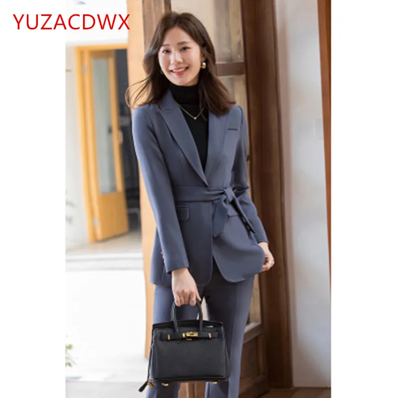 High End Professional Suits Women Spring and autumn New Fashion Business Formal Slim Blazer And Pants Office Ladies Work Wear
High End Professional Suits Women Spring and autumn New Fashion Business Formal Slim Blazer And Pants Office Ladies Work Wear