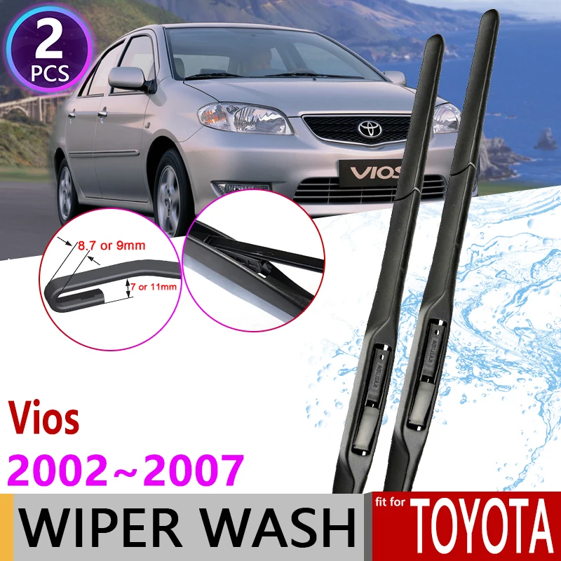 Car Wiper Blade for Toyota Soluna Vios XP40 Limo 2002~2007 2003 2004 2005 2006 Windscreen Windshield Wipers Car Accessories
Car Wiper Blade for Toyota Soluna Vios XP40 Limo 2002~2007 2003 2004 2005 2006 Windscreen Windshield Wipers Car Accessories