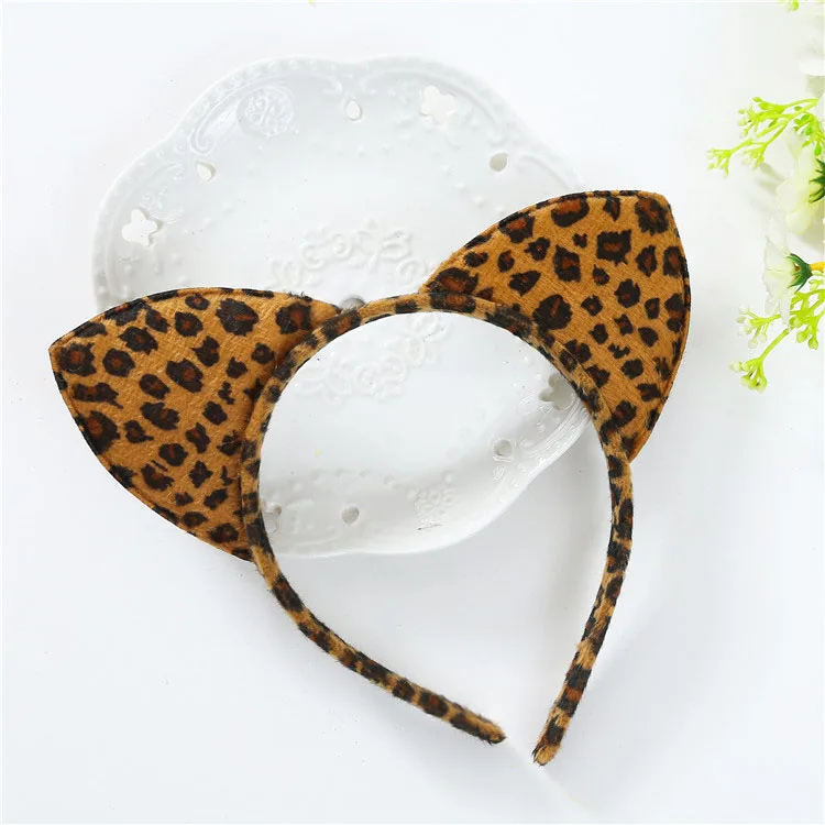 Fashion Women Girls Summer Bohemian Hair Bands Leopard Print Headbands Cute Cat Ear Turban Hair Hoop HairBands Hair Accessories
Fashion Women Girls Summer Bohemian Hair Bands Leopard Print Headbands Cute Cat Ear Turban Hair Hoop HairBands Hair Accessories