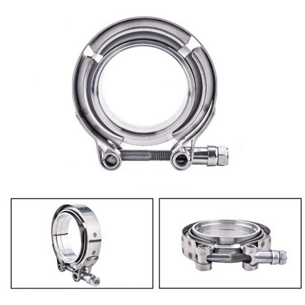 Male/Female V-Band Clamp Flange Kit Turbo Downpipe Wastegate V-band Turbo Exhaust Pipes Car Accessories 2.5"/3"/3.5"/4" Inch 
Male/Female V-Band Clamp Flange Kit Turbo Downpipe Wastegate V-band Turbo Exhaust Pipes Car Accessories 2.5"/3"/3.5"/4" Inch