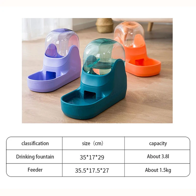 Pet Dog Drinking Feeder Bowl Non-slip Puppy Water Dispenser Durable Kitten Feeder Bowl Dogs Cats Drinker Feeder Set Pet Supplies
Pet Dog Drinking Feeder Bowl Non-slip Puppy Water Dispenser Durable Kitten Feeder Bowl Dogs Cats Drinker Feeder Set Pet Supplies