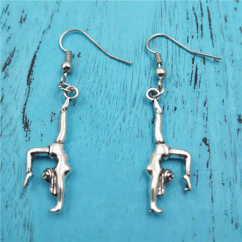 Gymnastics Girl Charm Creative Earrings,Vintage Fashion Jewelry Women Christmas Birthday Gifts Accessories Pendants Zinc Alloy
Gymnastics Girl Charm Creative Earrings,Vintage Fashion Jewelry Women Christmas Birthday Gifts Accessories Pendants Zinc Alloy