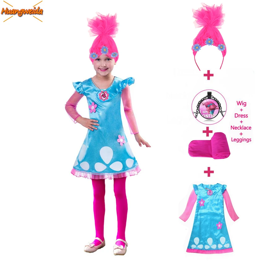 Poppy Costume Dresses Kid Trolls World Tour Cosplay Anime Girl Dress Halloween Costumes for Kids Carnaval Fancy Birthday Present
Poppy Costume Dresses Kid Trolls World Tour Cosplay Anime Girl Dress Halloween Costumes for Kids Carnaval Fancy Birthday Present