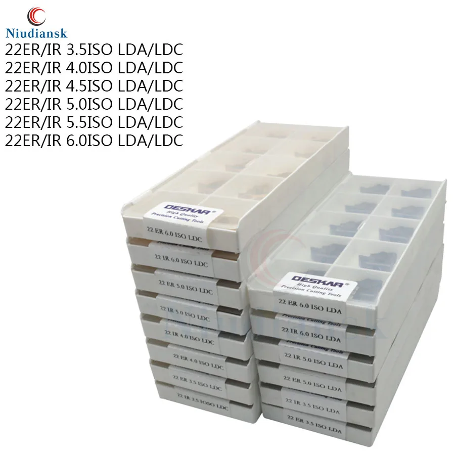 100% Оригинальный 22ER IR 3.5ISO 4.0ISO 4.5ISO 5.0ISO 5.5ISO 6.0ISO LDA LDC карбидный режущий инструмент