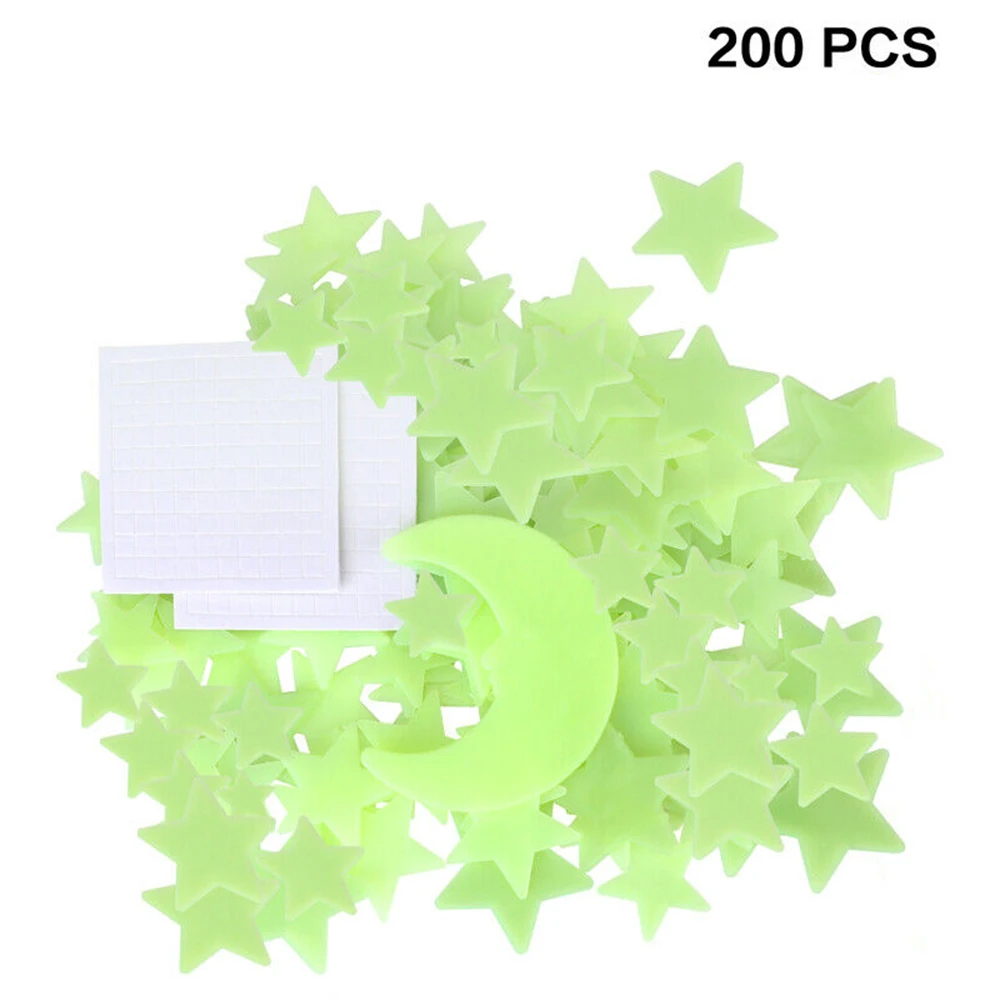 200PCS Paste Painting Of Super Bright And Lasting Luminous Stars And Moon At Night For Children Toddlers Room Decoration Wall St
200PCS Paste Painting Of Super Bright And Lasting Luminous Stars And Moon At Night For Children Toddlers Room Decoration Wall St