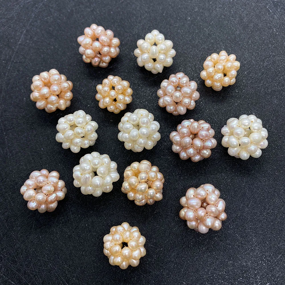 Hot Sale Non-circular Spherical Natural Freshwater Pearl DIY Handmade Wind Chime Pendant Ladies Jewelry Accessories 16mm
Hot Sale Non-circular Spherical Natural Freshwater Pearl DIY Handmade Wind Chime Pendant Ladies Jewelry Accessories 16mm