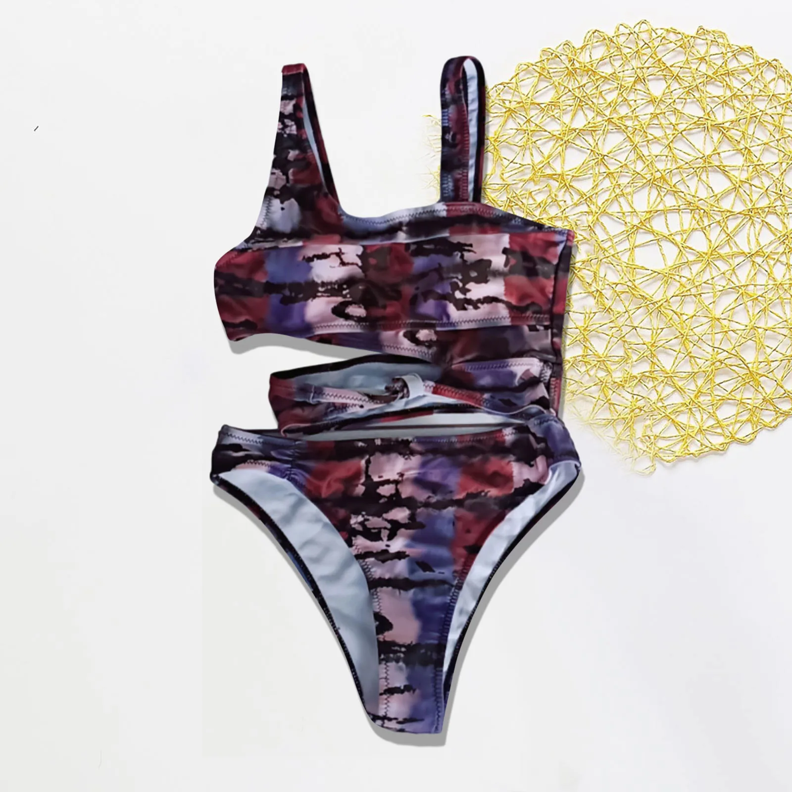ISHOWTIENDA Swimsuit Push Up Summer Women's Swimwear Ladies Striped Printing Beachwear Bikini Split Swimsuit Lingerie Set
ISHOWTIENDA Swimsuit Push Up Summer Women's Swimwear Ladies Striped Printing Beachwear Bikini Split Swimsuit Lingerie Set