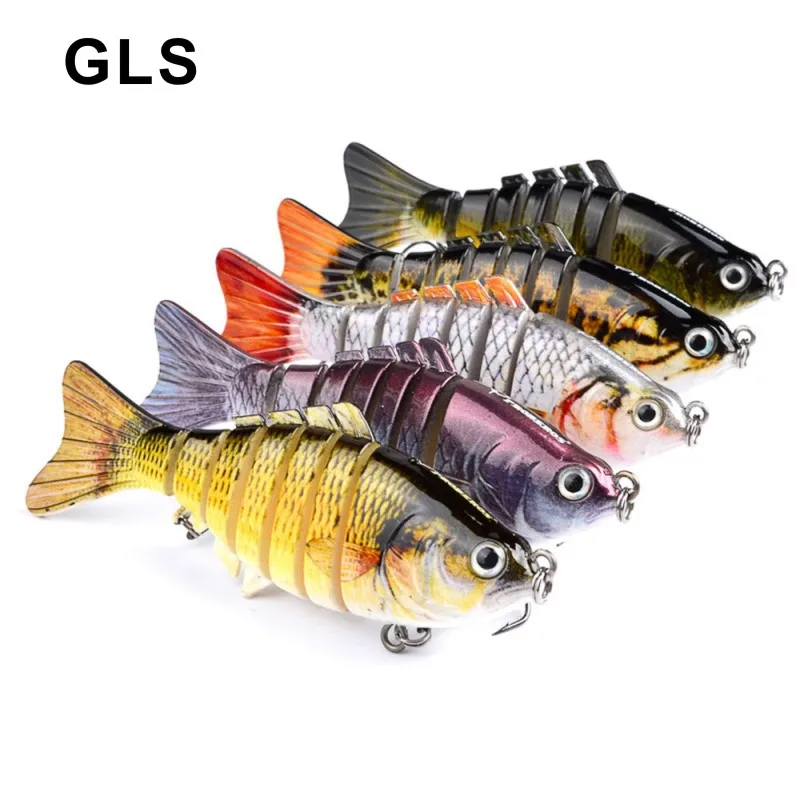 ГСЛ бренд 7-секционный многосекционные рыбы Luya бионическая приманка взрыв 3D глаз Пластиковые жесткие приманки 10 см/15,5 г для доставки прикор...
ГСЛ бренд 7-секционный многосекционные рыбы Luya бионическая приманка взрыв 3D глаз Пластиковые жесткие приманки 10 см/15,5 г для доставки прикор...