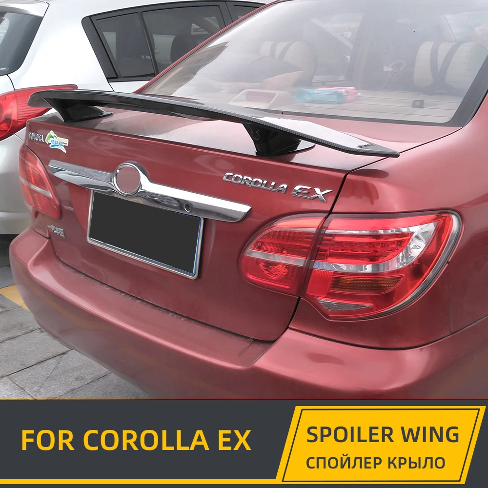 Universal Spoiler Wing For Toyota Corolla EX Sedan 2002 03 04 + GT Sport Racing Trunk Lid Boot Lip Spoiler Black Carbon Paint
Universal Spoiler Wing For Toyota Corolla EX Sedan 2002 03 04 + GT Sport Racing Trunk Lid Boot Lip Spoiler Black Carbon Paint