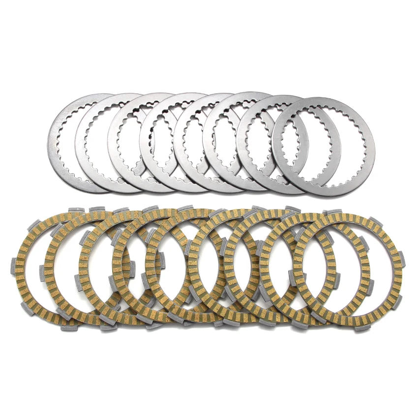 Motorcycle Friction Clutch Plates For Honda RVF400 NC35 1994 1995 1996 22201-MR8-000 2321-KE7-000 Moto Accessories
Motorcycle Friction Clutch Plates For Honda RVF400 NC35 1994 1995 1996 22201-MR8-000 2321-KE7-000 Moto Accessories