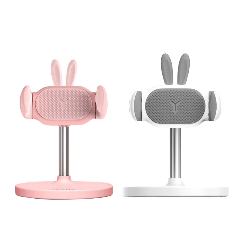

Unique Cell Phone Holder Smartphone Stand Office Decorations Rabbit Specially Designed Bunnies Ears Shaped for Women