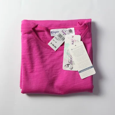 Распродажа! Женская Базовая футболка из мериносовой шерсти для выступлений