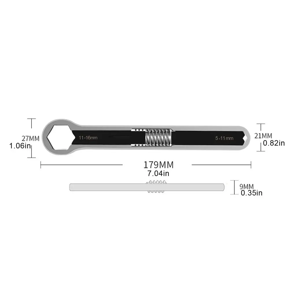 Total Wrench 24-In-1 Universal Wrench Multi-Function Car Repairing Tools Double End Wrench Repair Tools
Total Wrench 24-In-1 Universal Wrench Multi-Function Car Repairing Tools Double End Wrench Repair Tools