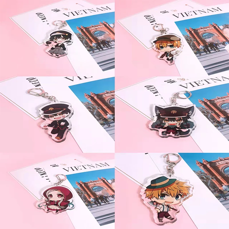 Key Chain Acrylic Toilet-Bound Hanako Kun Animation Surrounding Keychain Bag Pendant Fashion Customizable 2022 New Year
Key Chain Acrylic Toilet-Bound Hanako Kun Animation Surrounding Keychain Bag Pendant Fashion Customizable 2022 New Year