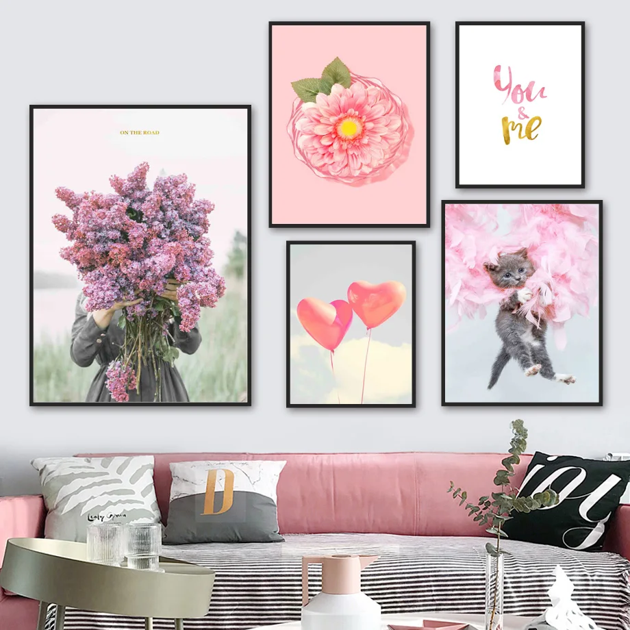 Syringa Vulgari Gerbera Balloon Cat Quote Wall Art Canvas Painting Nordic Posters And Prints Wall Pictures For Living Room Decor
Syringa Vulgari Gerbera Balloon Cat Quote Wall Art Canvas Painting Nordic Posters And Prints Wall Pictures For Living Room Decor