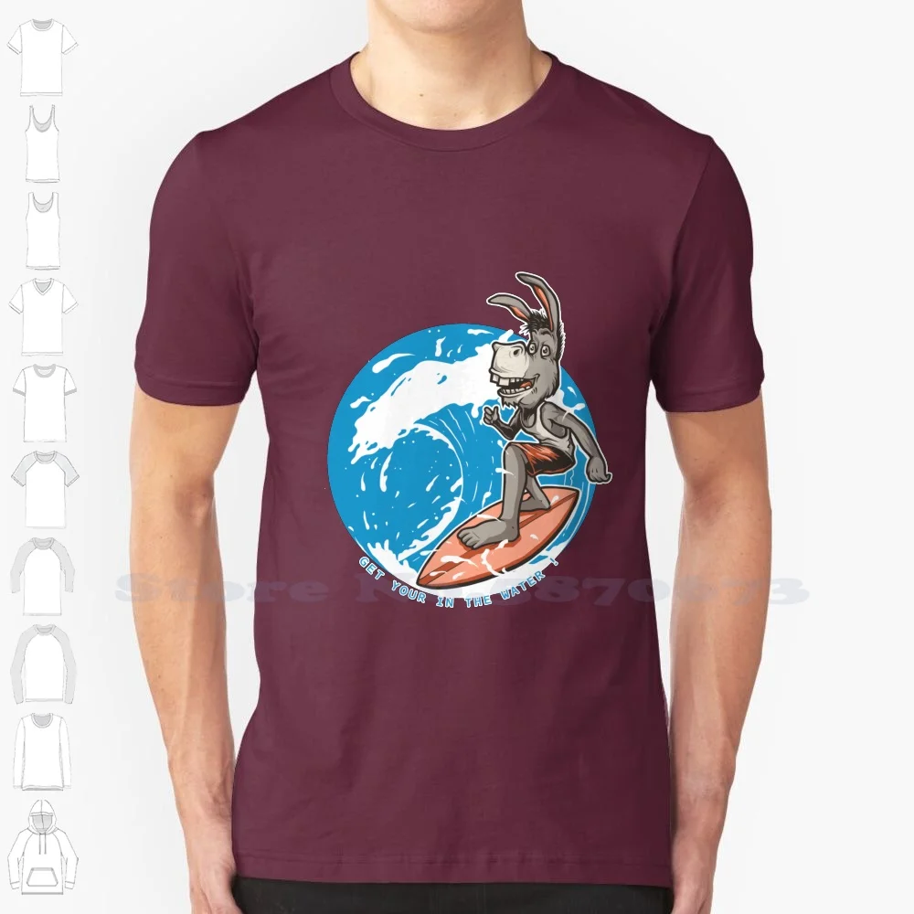 Donkey Surfing - Get Your In The Water! Custom Funny Hot Sale Tshirt Donkey Funny Shrek Meme Donkey Kong Game Animal Animals
Donkey Surfing - Get Your In The Water! Custom Funny Hot Sale Tshirt Donkey Funny Shrek Meme Donkey Kong Game Animal Animals