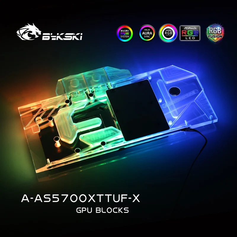 Bykski A-AS5700XTTUF-X PC водяной охладитель Радиатор GPU кулер видеокарта водяной блок для ASUS TUF3 RX5700XT
Bykski A-AS5700XTTUF-X PC водяной охладитель Радиатор GPU кулер видеокарта водяной блок для ASUS TUF3 RX5700XT
