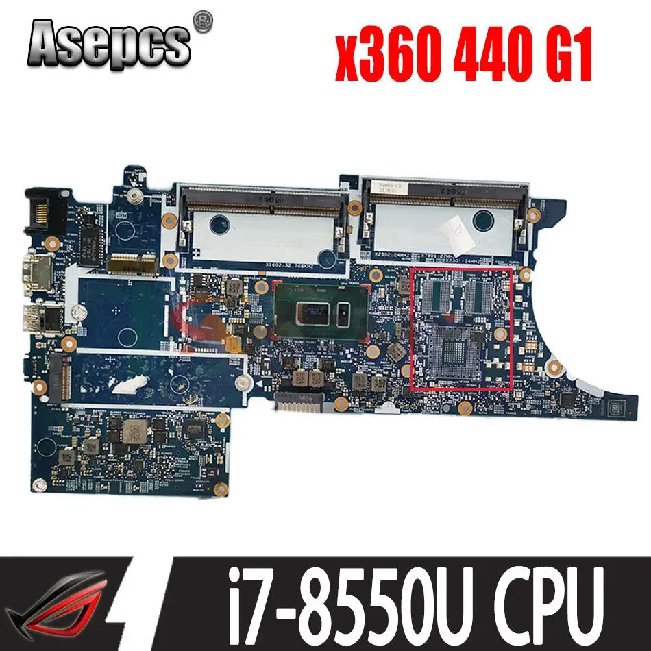 448.0EQ07.001 17869-1 Материнская плата для ноутбука HP ProBook X360 440 G1 с процессором i7-8550U
448.0EQ07.001 17869-1 Материнская плата для ноутбука HP ProBook X360 440 G1 с процессором i7-8550U