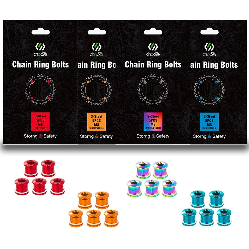 5PCS Bike Crankset Screw Chain Wheel Bolts Single Double Disc MTB Road Bicycle Super Light Crank Chainring Nut Cycling Parts
5PCS Bike Crankset Screw Chain Wheel Bolts Single Double Disc MTB Road Bicycle Super Light Crank Chainring Nut Cycling Parts