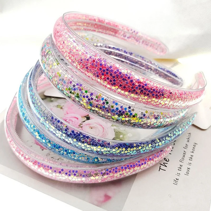 Kids' Bling Bling Sequin Quicksand Headband Children's Lovely Glitter Bowknot Hair Hoop Baby Hair Accessories for Women Clips
Kids' Bling Bling Sequin Quicksand Headband Children's Lovely Glitter Bowknot Hair Hoop Baby Hair Accessories for Women Clips