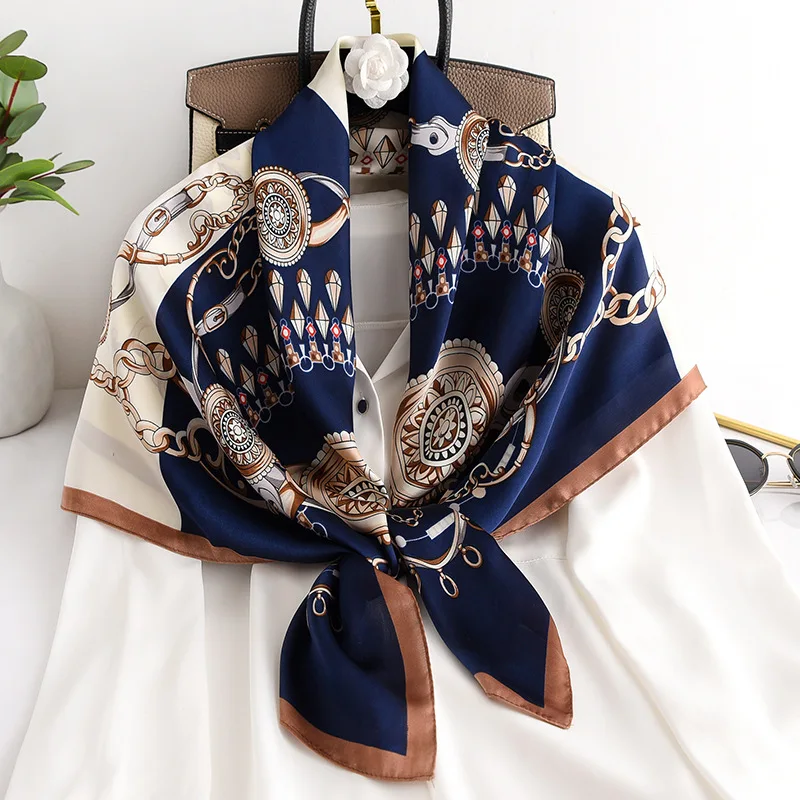 Luxury brand Fashion scarf Flower Square spring autumn women silk scarves lady seaside beach sunscreen quality shawl bandanna
Luxury brand Fashion scarf Flower Square spring autumn women silk scarves lady seaside beach sunscreen quality shawl bandanna