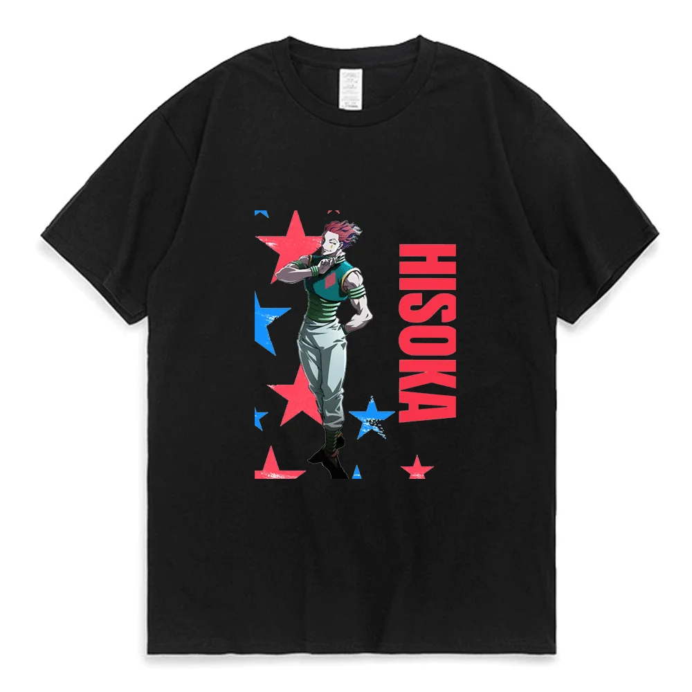 Футболка Hisoka Hunter X Hunter для мужчин и женщин, повседневная хлопковая тенниска с круглым вырезом, майка для колледжа и молодежи, лето 2021
Футболка Hisoka Hunter X Hunter для мужчин и женщин, повседневная хлопковая тенниска с круглым вырезом, майка для колледжа и молодежи, лето 2021