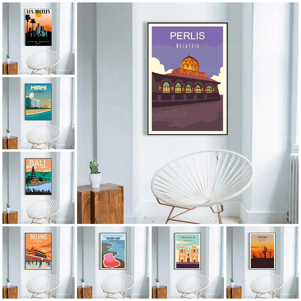 HD Prints Perlis Miami Bali Canvas Painting Wall Art Trujillo Landscape Poster Home Decor For Bedroom Modular Pictures Framework
HD Prints Perlis Miami Bali Canvas Painting Wall Art Trujillo Landscape Poster Home Decor For Bedroom Modular Pictures Framework