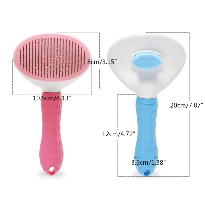 Pet Cleaning Brush Stainless Steel Comb Needle Hairdressing Brush Tool for Cats/Dogs Self Cleaning Supplies L69B
Pet Cleaning Brush Stainless Steel Comb Needle Hairdressing Brush Tool for Cats/Dogs Self Cleaning Supplies L69B