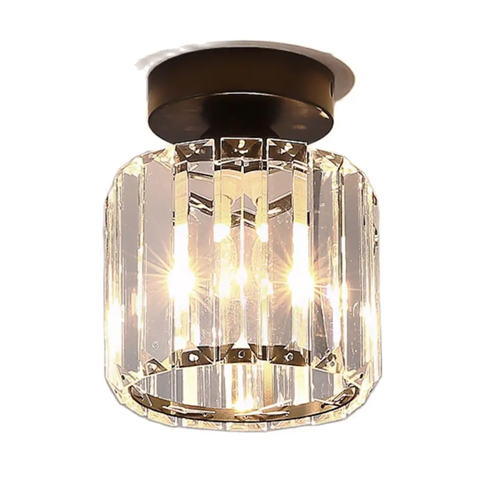 Потолочный светильник MengJay, хрустальный, черный/золотой 
Потолочный светильник MengJay, хрустальный, черный/золотой