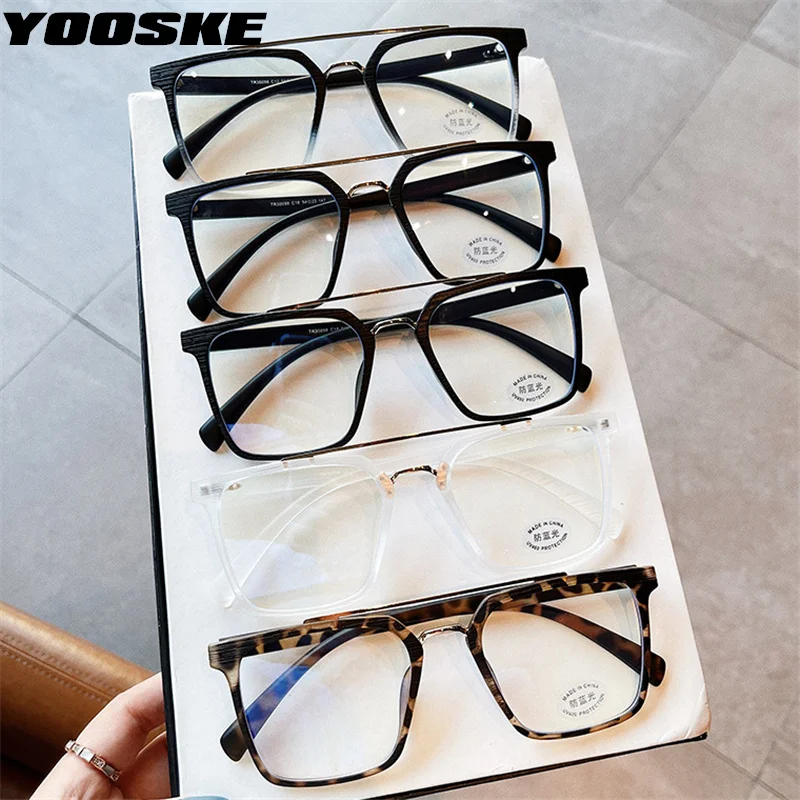 YOOSKE Vintage Wood Grain TR90 Glasses Frame Women Classic Anti Blue Light Eyeglasses Frames Men Classic Square Myopia Frame 
YOOSKE Vintage Wood Grain TR90 Glasses Frame Women Classic Anti Blue Light Eyeglasses Frames Men Classic Square Myopia Frame