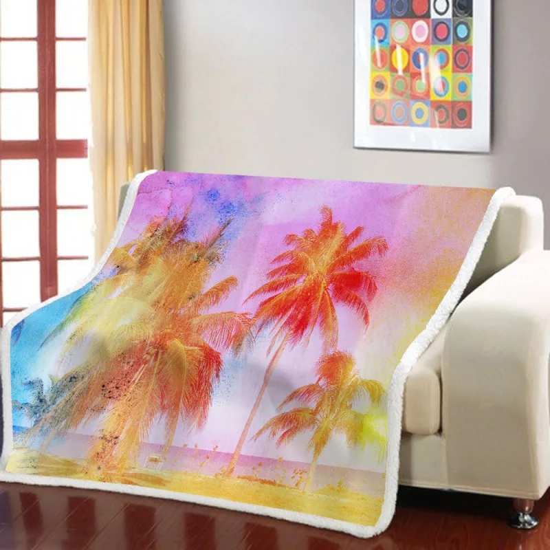 Tree Leave Print Watercolored Art Sherpa Fleece Blanket Winter Warm Plush Throw Bedspread Kids Girls Home Sofa Blanket 150x200cm
Tree Leave Print Watercolored Art Sherpa Fleece Blanket Winter Warm Plush Throw Bedspread Kids Girls Home Sofa Blanket 150x200cm