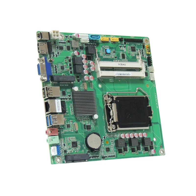 2022 NEW Thin-ITX H81 1150 pin mini mainframe computer all-in-one core i3i5i7 industrial control 17X17 motherboard
2022 NEW Thin-ITX H81 1150 pin mini mainframe computer all-in-one core i3i5i7 industrial control 17X17 motherboard